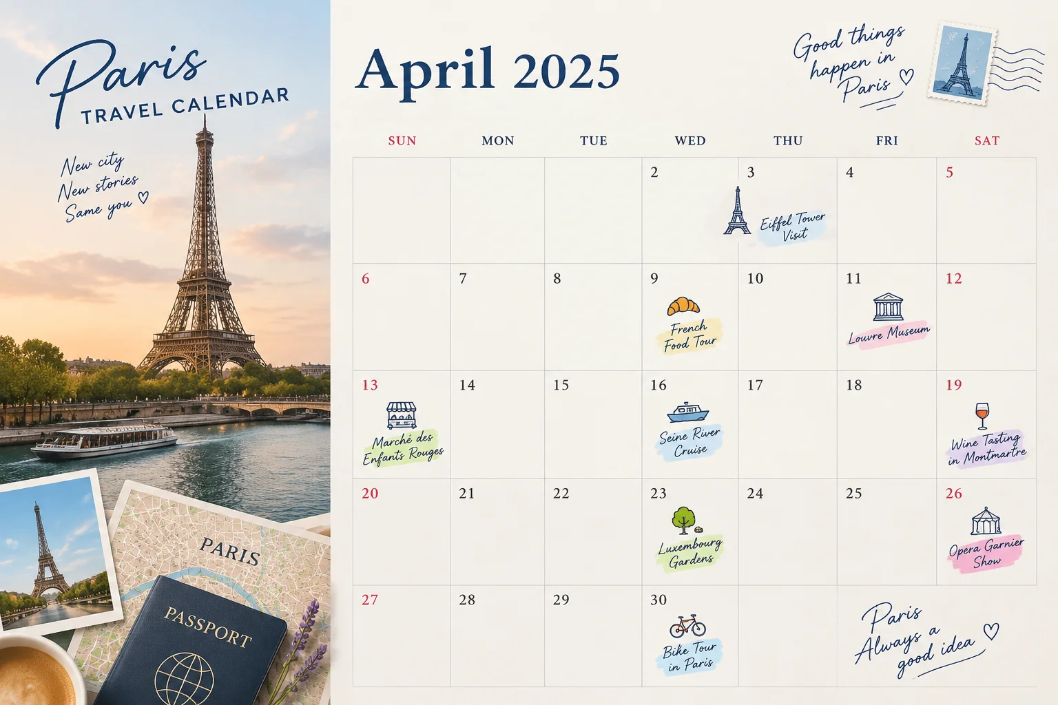 Paris event inclusion