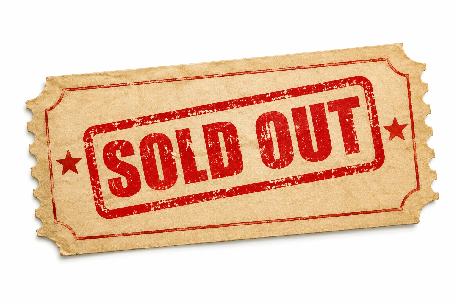 Sold out status